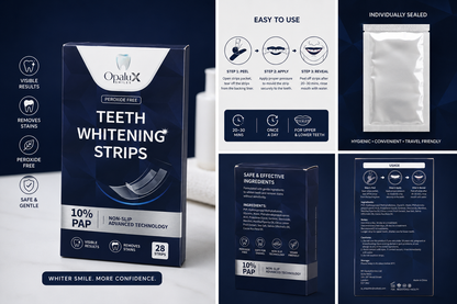 10% PAP Whitening strips
