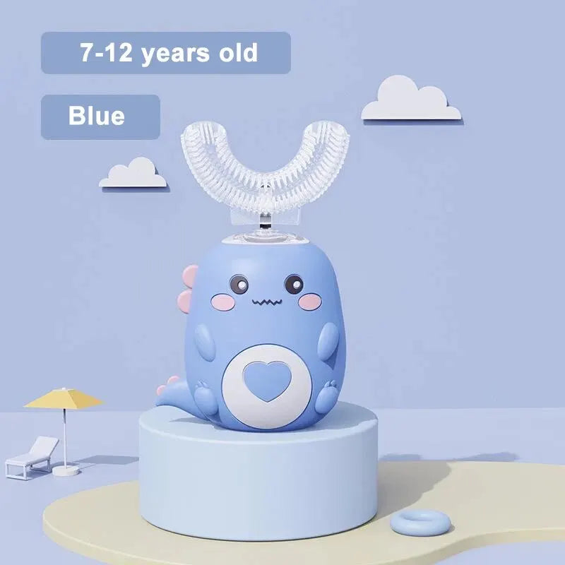 OpaluX Kids Smart 360° U-Shaped Electric Toothbrush