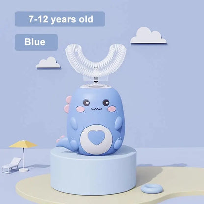 OpaluX Kids Smart 360° U-Shaped Electric Toothbrush