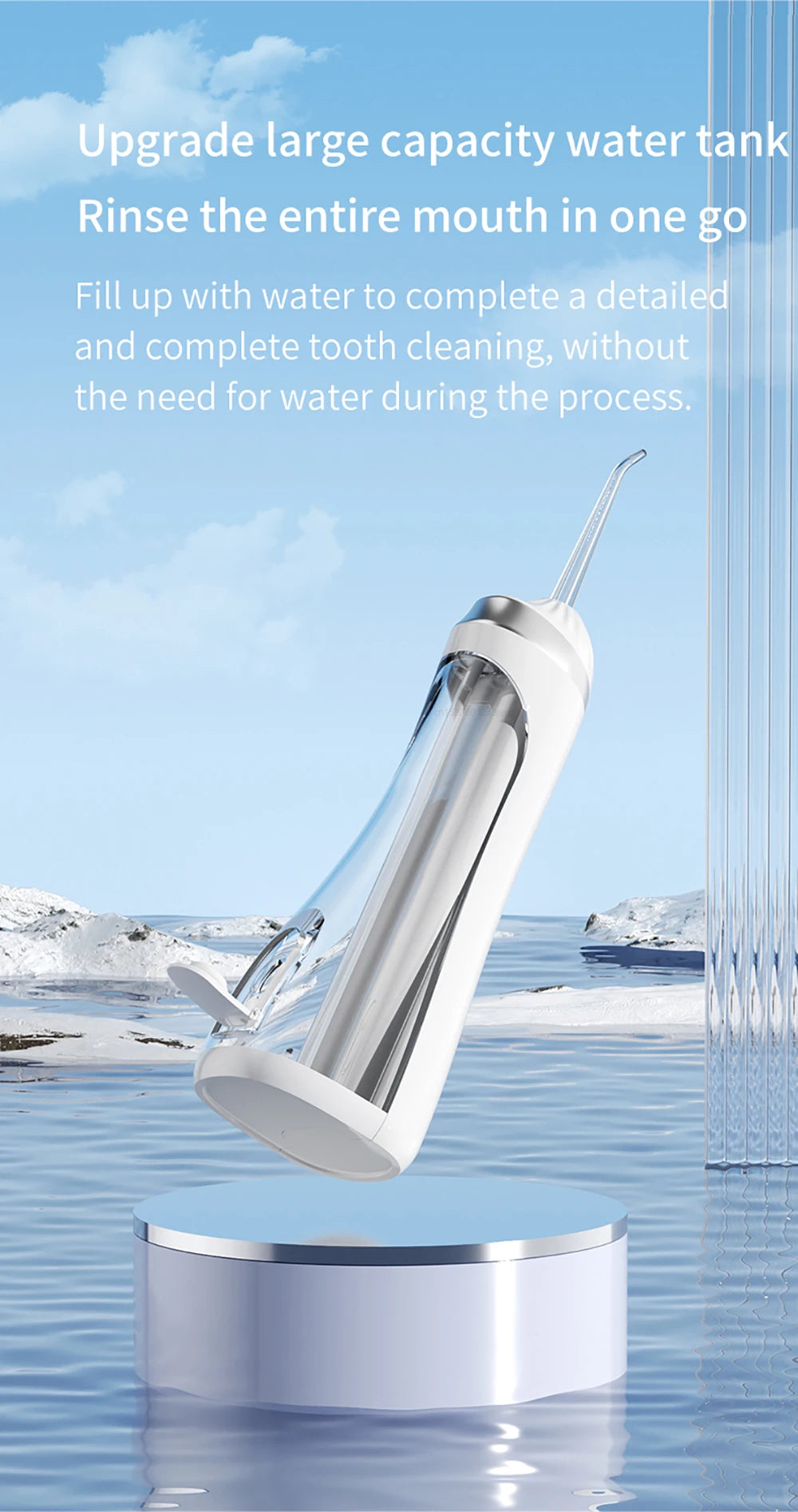 OpaluX AquaFlow Water Flosser