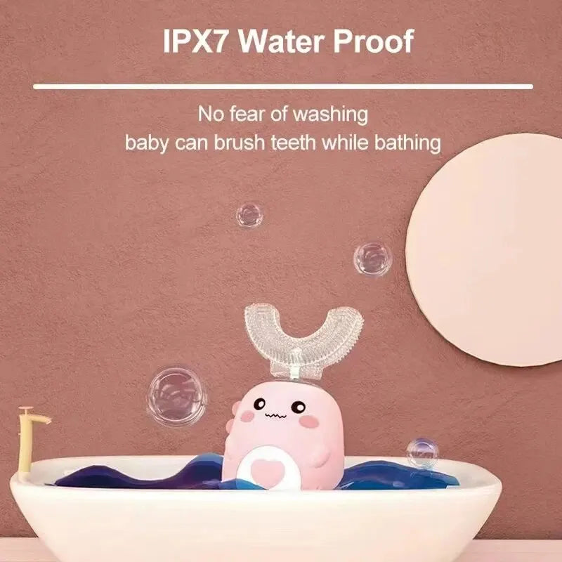 OpaluX Kids Smart 360° U-Shaped Electric Toothbrush