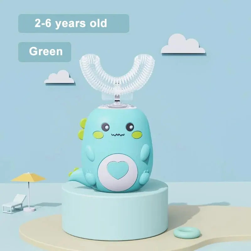 OpaluX Kids Smart 360° U-Shaped Electric Toothbrush